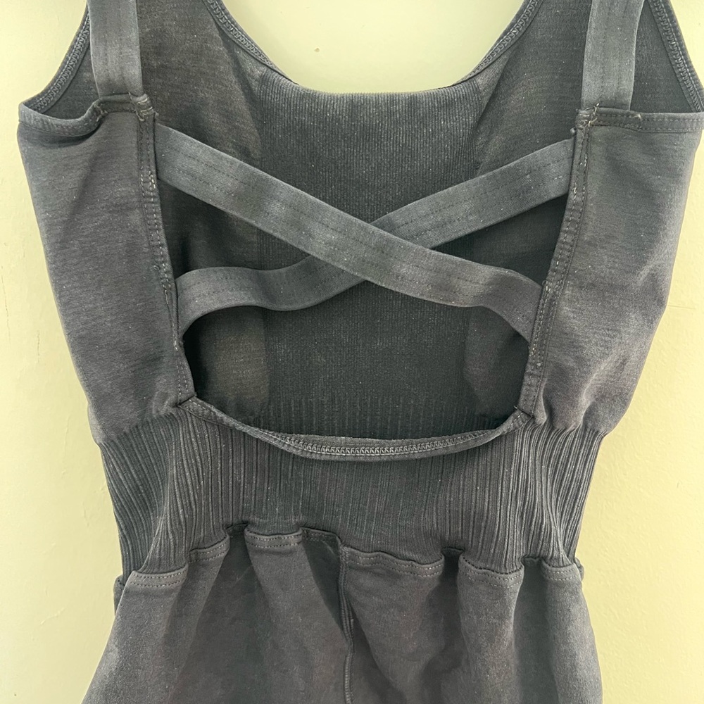 NWOT FP Movement Good Karma Runsie in Deepest Navy XS/S - Picture 8 of 9